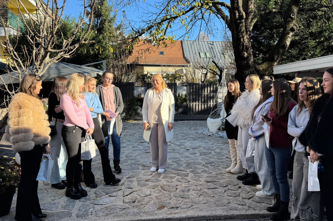 Exkurzia budúcich kozmetičiek z Námestova