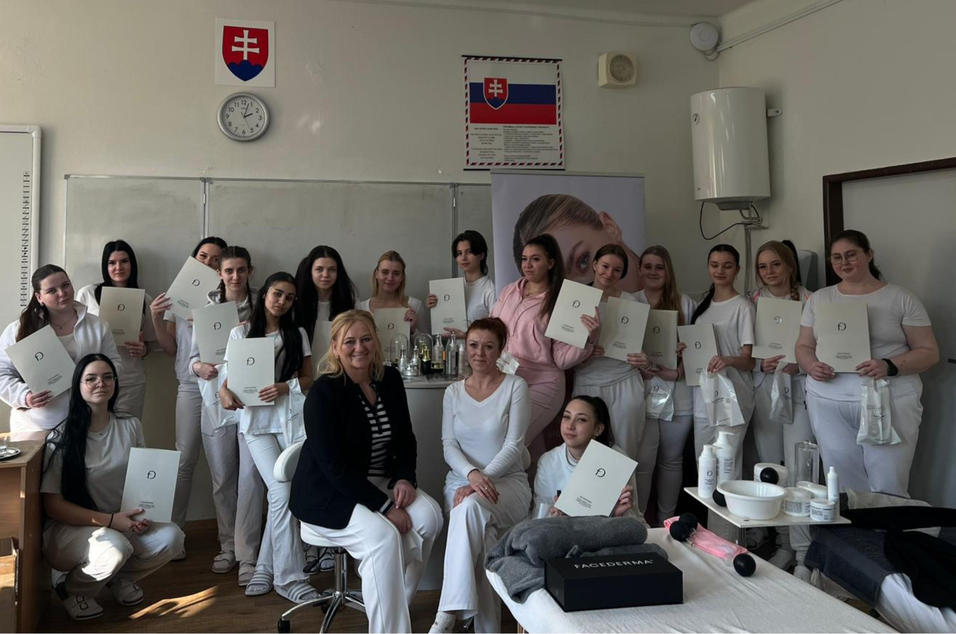 Odborné školenie Facederma v Hlohovci