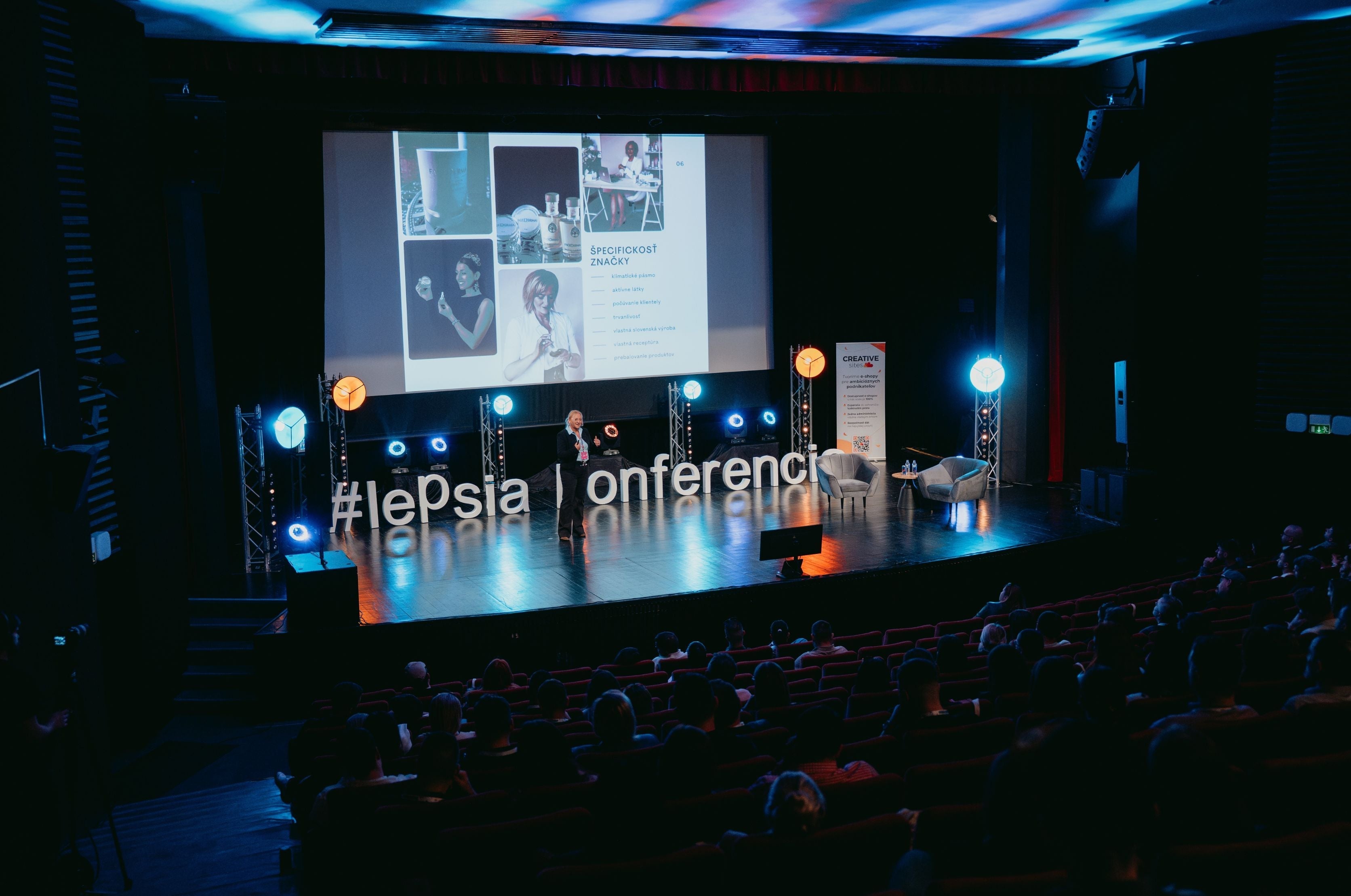 Vierka Ondríková na Lepšej konferencii