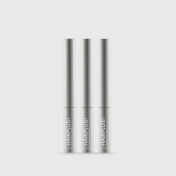 SET 3x HAIRPLUS MAX mini – sérum na rast mihalníc a obočia