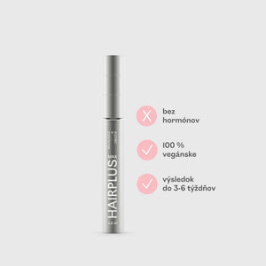 HAIRPLUS MAX 4,5 ml – sérum na rast mihalníc a obočia