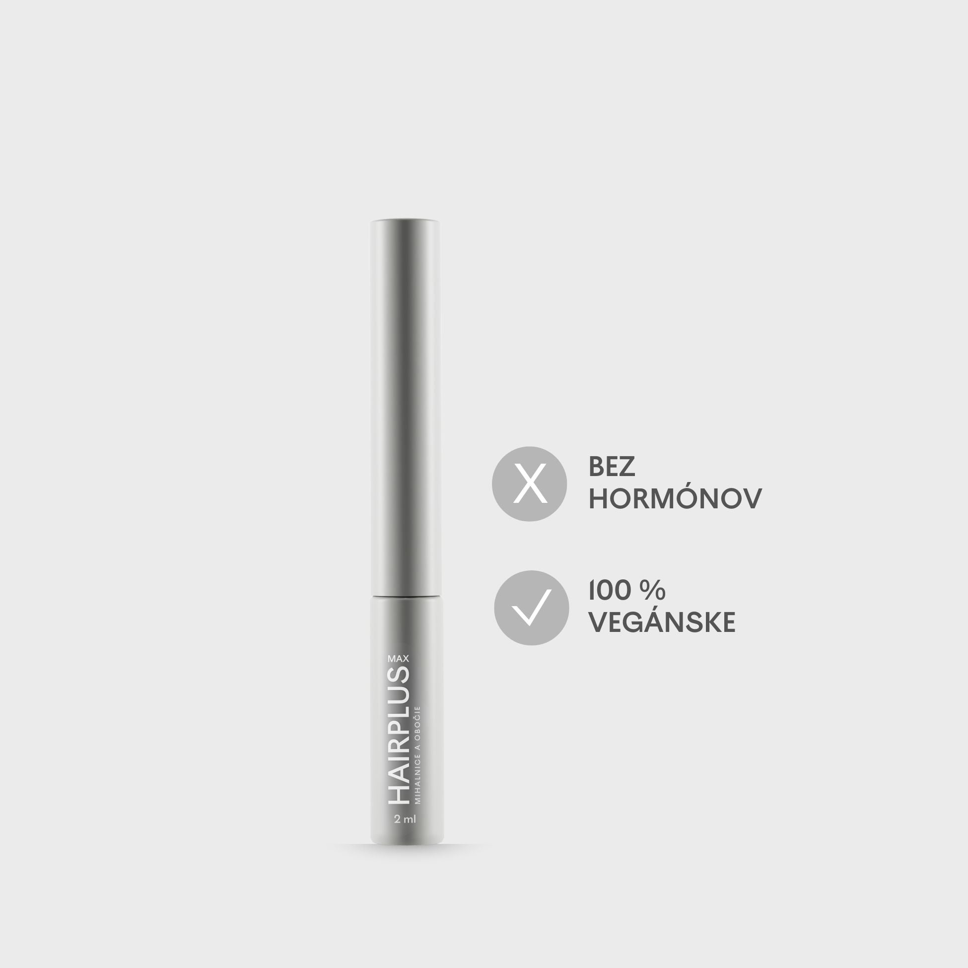 HAIRPLUS MAX mini 2 ml – sérum na rast mihalníc a obočia