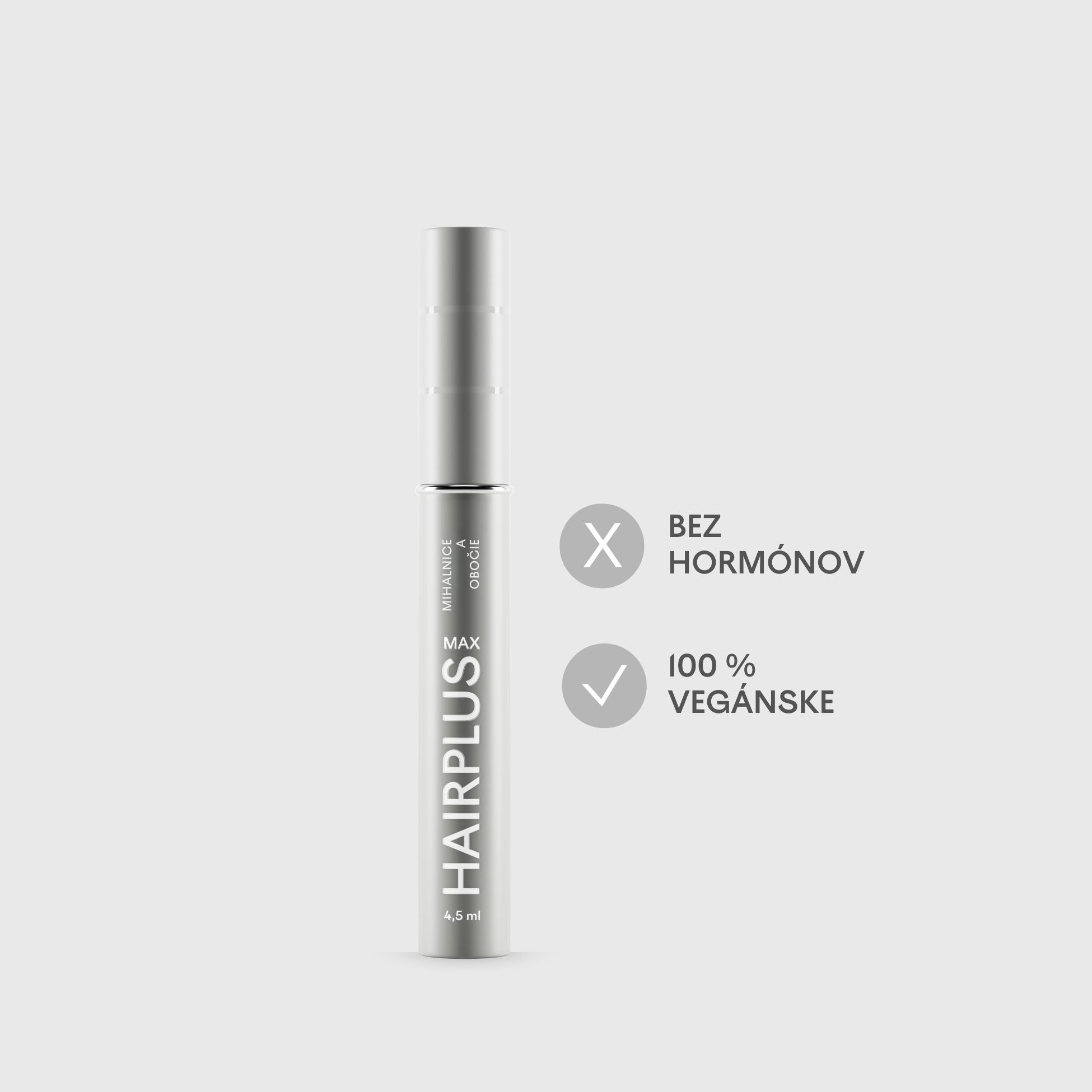 HAIRPLUS MAX 4,5 ml – sérum na rast mihalníc a obočia