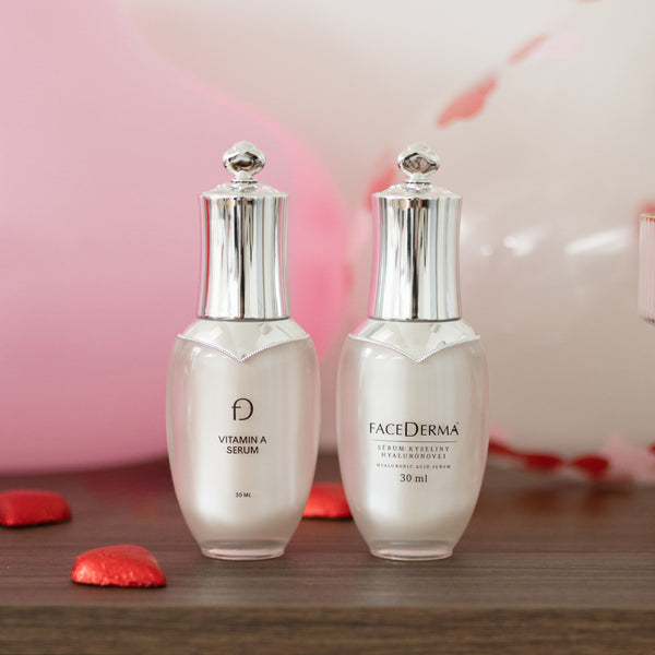 REVITALIZAČNÝ SET: Sérum kyseliny hyalurónovej + Sérum s vitamínom A