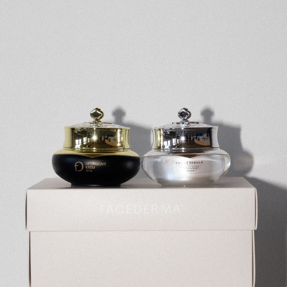 VIANOČNÝ PROTIVRÁSKOVÝ SET: Liftingový krém + Hodvábny krém