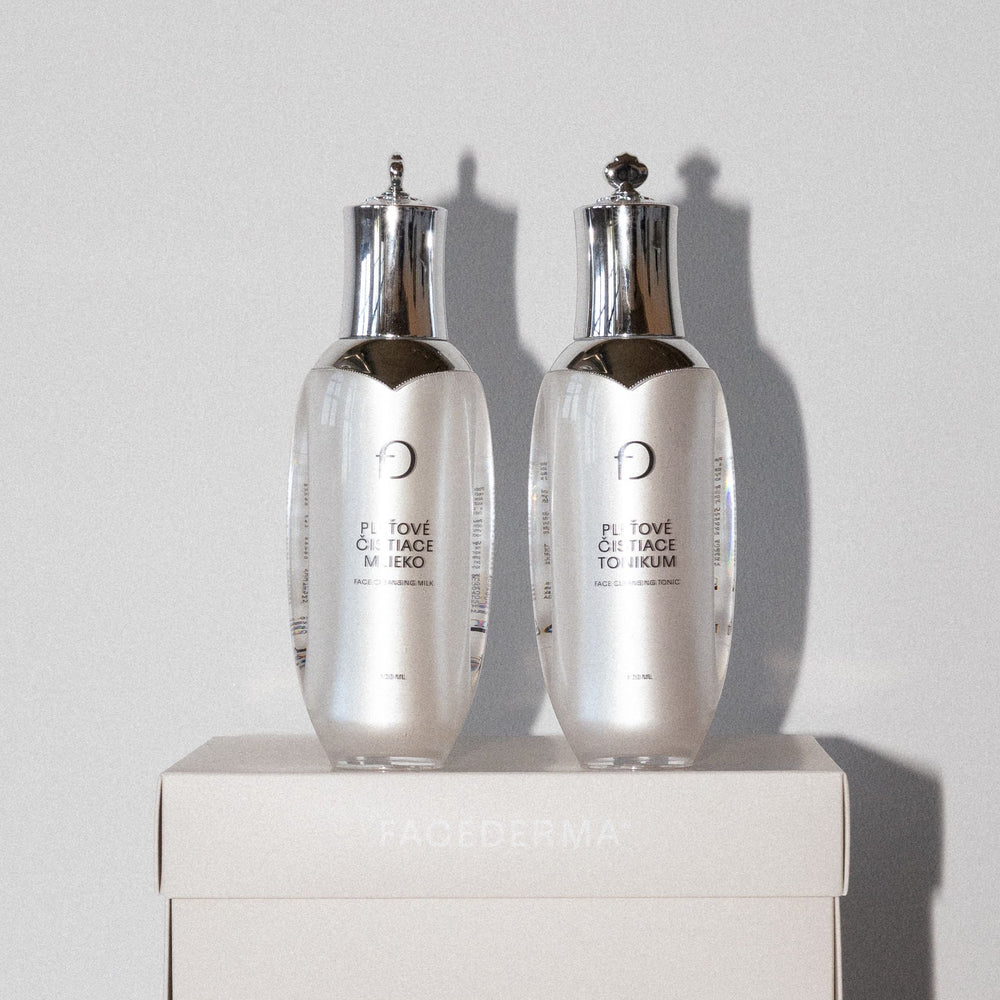 VIANOČNÝ ČISTIACI SET: Čistiace mlieko + Čistiace tonikum