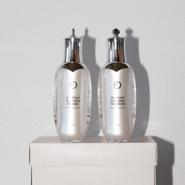 VIANOČNÝ ČISTIACI SET: Čistiace mlieko + Čistiace tonikum