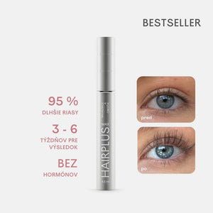 HAIRPLUS MAX 4,5 ml – sérum na rast mihalníc a obočia