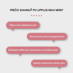 LIPPLUS MAX mini 3 ml - peptidové sérum na pery
